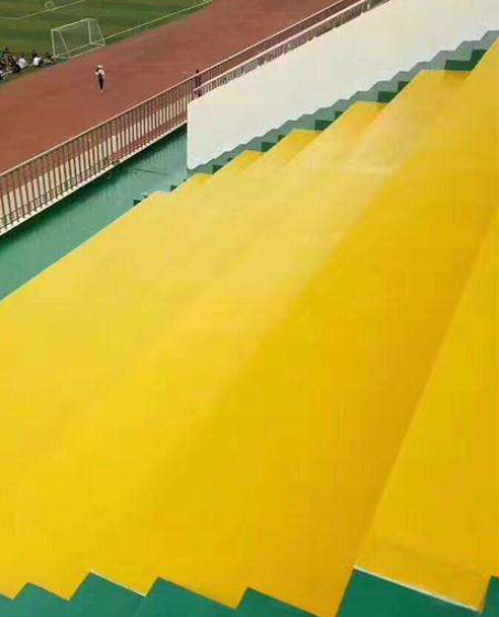 南浔球场台阶翻新修补改造